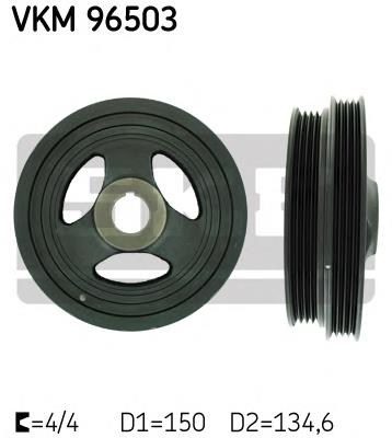 Polia de cambota Hyundai Accent I 