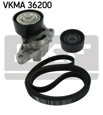 7711946467 Renault (RVI) Correia dos conjuntos de transmissão, kit