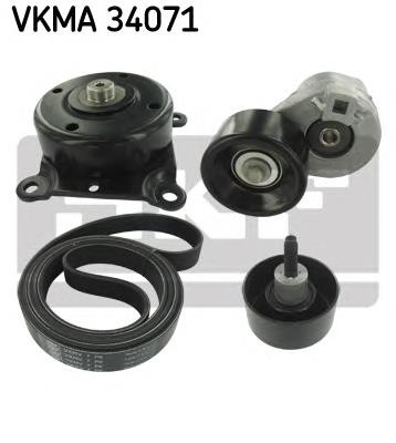 VKMA34071 SKF Correia dos conjuntos de transmissão, kit
