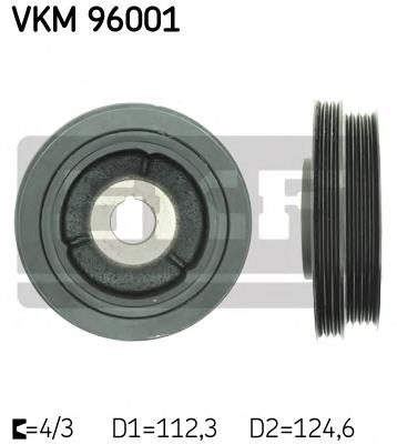 96592001 General Motors Polia de cambota