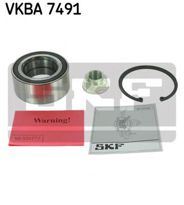 Rolamento de cubo dianteiro SKF VKBA7491