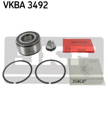 Rolamento de cubo dianteiro SKF VKBA3492