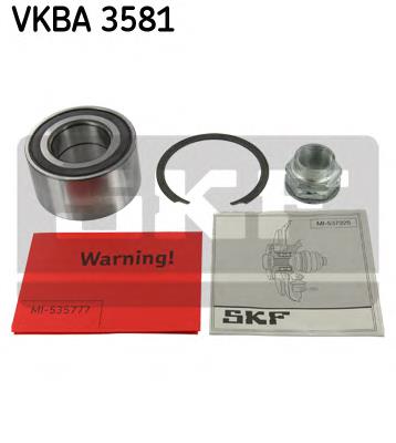Rolamento de cubo dianteiro VKBA3581 SKF