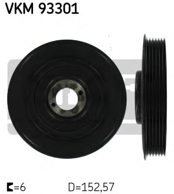 Polia de cambota SKF VKM93301 preço, a partir de 58,74 USD