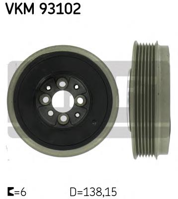 Compre 038145243 VAG Polia de cambota