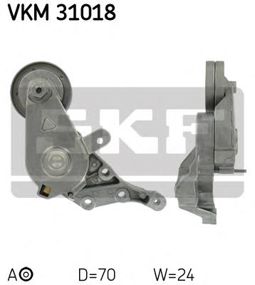 Reguladora de tensão da correia de transmissão SKF VKM31018 preço, a partir de 32,35 USD
