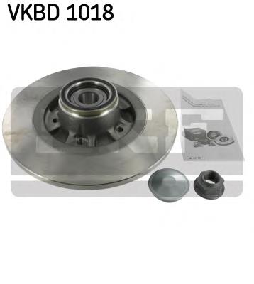 Disco do freio traseiro VKBD1018 SKF