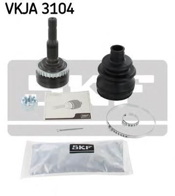 Junta homocinética externa dianteira 374351 Opel