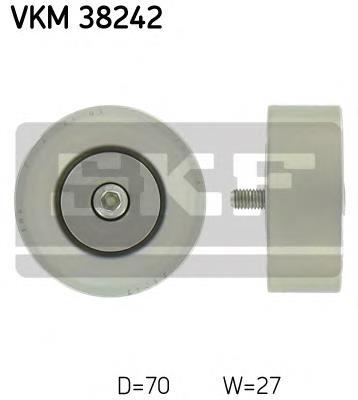 Rolo parasita da correia de transmissão 11287799464 BMW