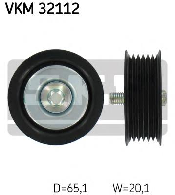 6340556 Opel Rolo parasita da correia de transmissão