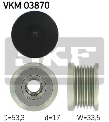 Polia do gerador 12317552352 BMW