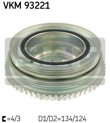 Polia de cambota 7778028 Fiat/Alfa/Lancia