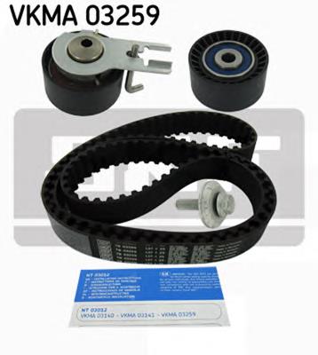 Correia do mecanismo de distribuição de gás, kit SKF VKMA03259 preço, a partir de 77,11 USD