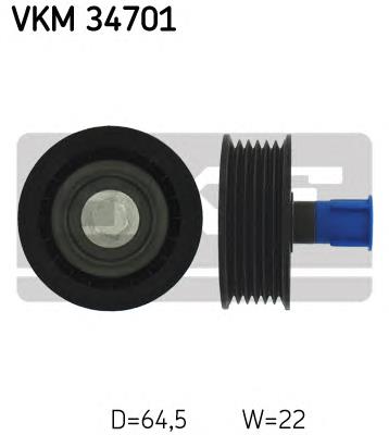Compre 1731729 Ford Rolo parasita da correia de transmissão
