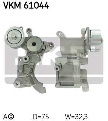 Reguladora de tensão da correia de transmissão SKF VKM61044 preço, a partir de 233,65 USD