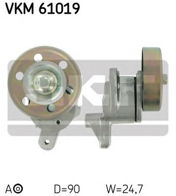 Reguladora de tensão da correia de transmissão SKF VKM61019