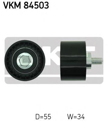 Compre VKM84503 SKF Rolo parasita da correia do mecanismo de distribuição de gás