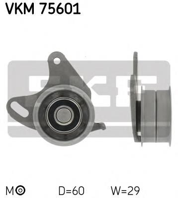 VKM75601 SKF Rolo de reguladora de tensão da correia do mecanismo de distribuição de gás