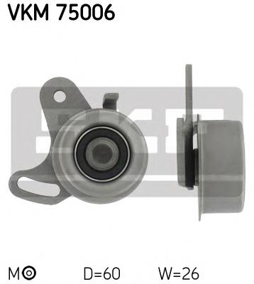VKM75006 SKF Rolo de reguladora de tensão da correia do mecanismo de distribuição de gás