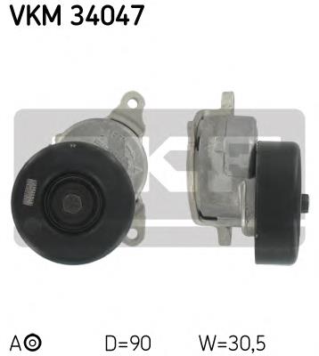 Reguladora de tensão da correia de transmissão 1099957 Ford