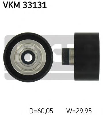 Rolo parasita da correia de transmissão VKM33131 SKF
