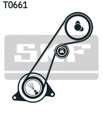 VKMA94616 SKF Correia do mecanismo de distribuição de gás, kit