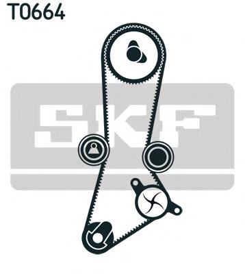 VKMA95660 SKF Correia do mecanismo de distribuição de gás, kit