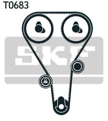 KDD322 Japan Parts Correia do mecanismo de distribuição de gás, kit