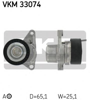 Compre VKM33074 SKF Reguladora de tensão da correia de transmissão
