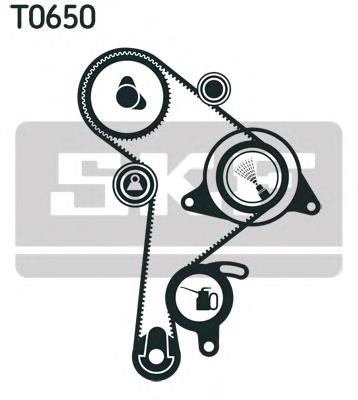 Correia do mecanismo de distribuição de gás, kit VKMA01014 SKF