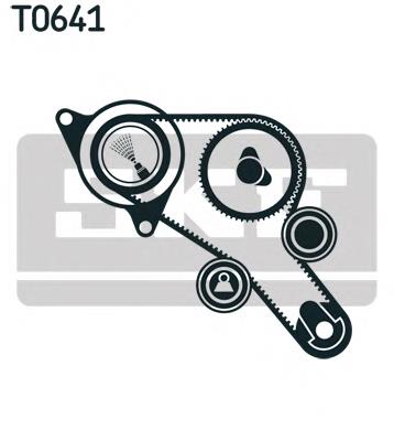 KDDL05A Japan Parts Correia do mecanismo de distribuição de gás, kit