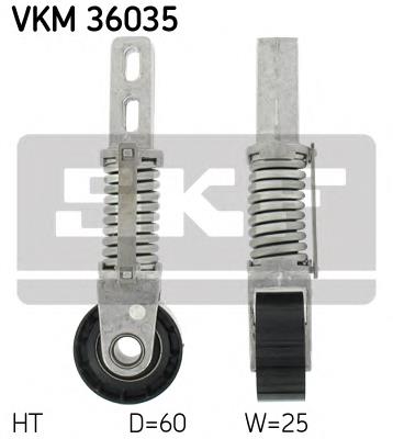 Reguladora de tensão da correia de transmissão SKF VKM36035 preço, a partir de 51,64 USD