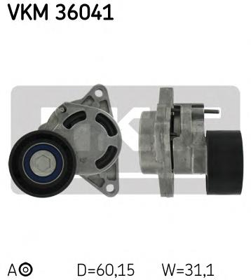 Compre VKM36041 SKF Reguladora de tensão da correia de transmissão