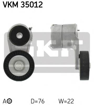 VKM35012 SKF Reguladora de tensão da correia de transmissão