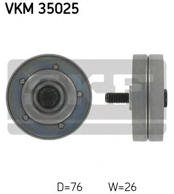 6854427 Opel Rolo de reguladora de tensão da correia de transmissão