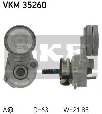 Reguladora de tensão da correia de transmissão SKF VKM35260 preço, a partir de 49,96 USD