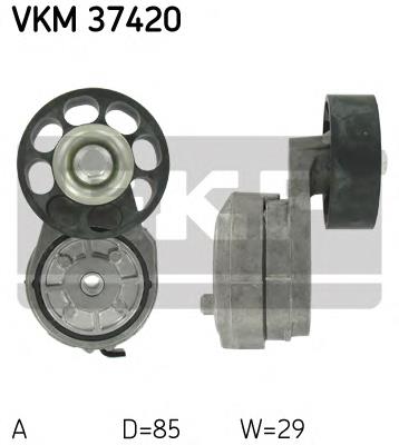 Reguladora de tensão da correia de transmissão Land Rover ERR4708