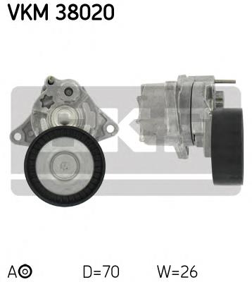 Compre VKM38020 SKF Reguladora de tensão da correia de transmissão