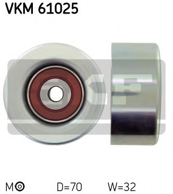Rolo parasita da correia de transmissão SKF VKM61025 preço, a partir de 22,49 USD