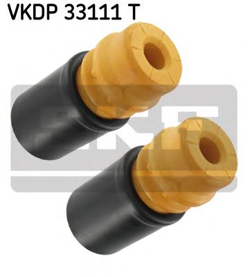 Pára-choque (grade de proteção) de amortecedor dianteiro + bota de proteção Metalcaucho 42000