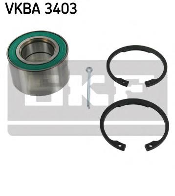 VKBA3403 SKF Rolamento de cubo dianteiro