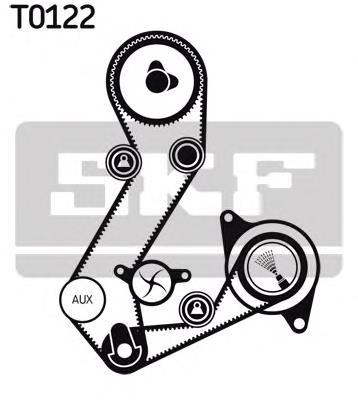 Correia do mecanismo de distribuição de gás, kit VKMC041073 SKF