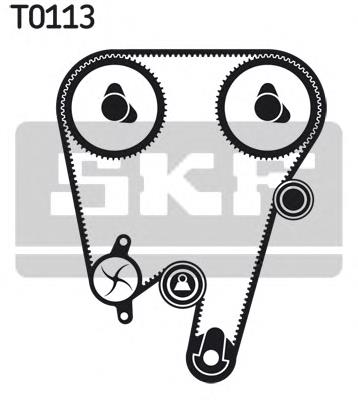 Correia do mecanismo de distribuição de gás, kit 30758262 Volvo