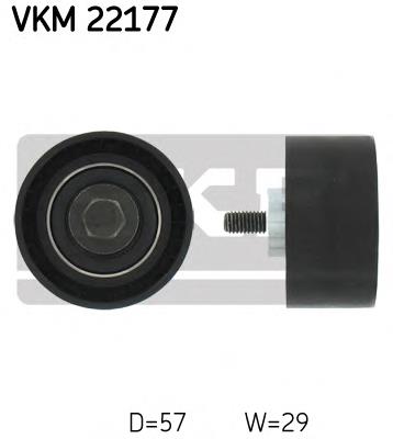 Compre 0060671573 Fiat/Alfa/Lancia Rolo parasita da correia do mecanismo de distribuição de gás