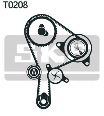 TBK503701 Open Parts Correia do mecanismo de distribuição de gás, kit