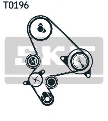 Compre 83174 Peugeot/Citroen Correia do mecanismo de distribuição de gás, kit