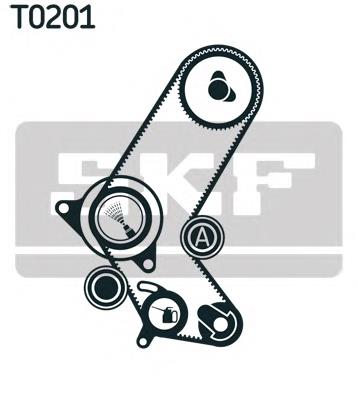 Compre 1606360 Opel Correia do mecanismo de distribuição de gás, kit