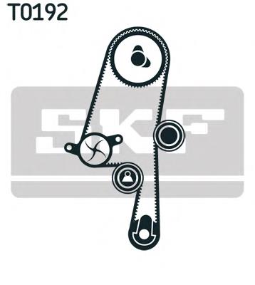 VKMC06220 SKF Correia do mecanismo de distribuição de gás, kit