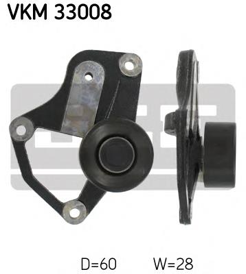 Rolo parasita da correia de transmissão 9620154280 Peugeot/Citroen