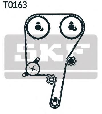 Correia do mecanismo de distribuição de gás, kit Volvo 31339840